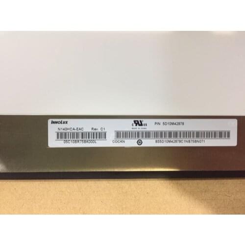 N140HCA-EAC LED Display LCD Screen Matrix for Laptop 14.0" 30Pin FHD 1920X1080 Resolution Matte Replacement