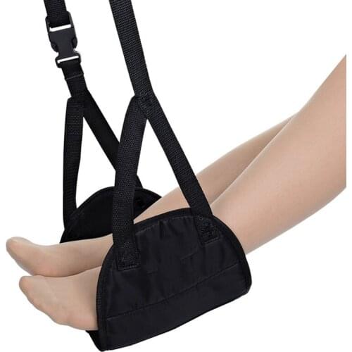 Foot Rest Portable Travel Footrest Flight Carry-on Foot Rest Office Feet Rest Leg Hammock Travel Accessories Footrest Hammock U3