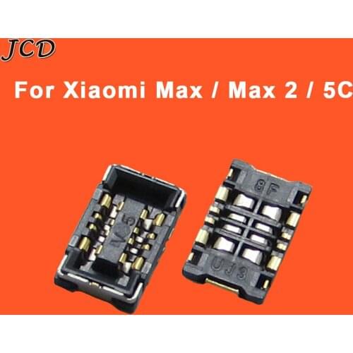 JCD FPC Connector Battery Holder Clip Contact For Xiaomi Mi Max Mi max 2 Mi 5C Mi tablet 1/2 on mainboard