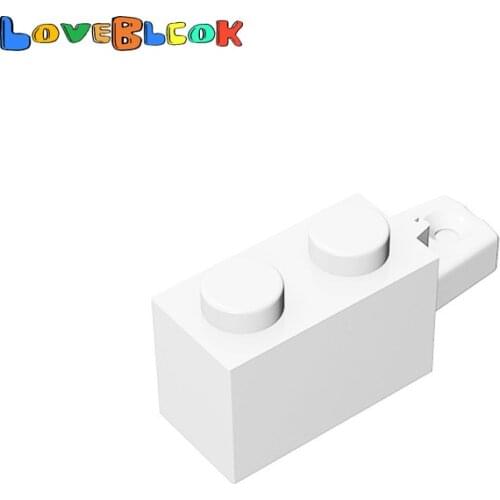 Hinge Brick 1x2 Locking with Single Finger Building Blocks Assembles MOC Technical Part DIY Toy For Kids 30541 / 53028 10pcs/Lot