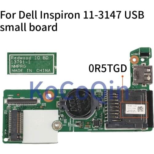KoCoQin For DELL Inspiron 11-3147 USB board 0R5TGD 13791-1