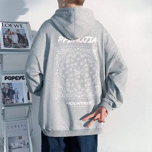 Spring Autumn 2021 Skateboard Casual New MenS Hip HOP Hoodies Sweatshirts Streetwear One Piece Brand Grey Korea Fashion Clothe