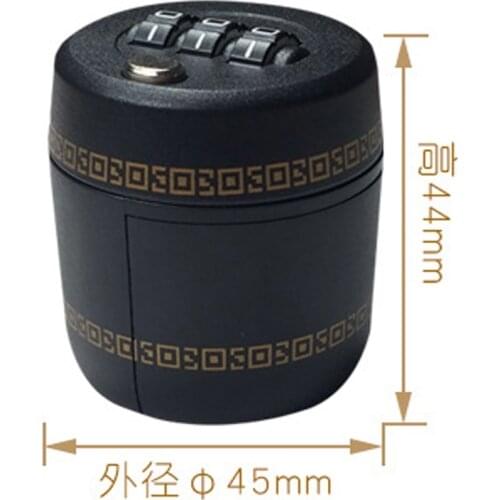 Padlock Stopper for Plastic Bottle Password Lock Combination Lock Wine Stopper Vacuum Plug Device Preservation Hardware