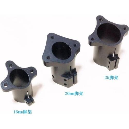 16mm 20mm 25mm aluminium carbon buis connector multi axis vliegtuigen statief aansluiten seat