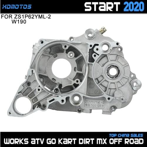 Motorcycles CrankCase Side Crank Case For ZongShen ZS 190cc Z190 W190 1P62YML-2 Engine Dirt Pit Bike Atv Quad Parts