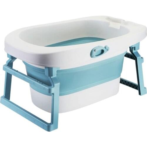Baby Bathtub Folding Baby Large Bathtub Household Neonatal Swimming Pool Baby Bathtub Can Sit And Lie Down