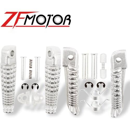 For Suzuki GSXR600 GSXR750 2006 2007 2008-2014 GSXR1000 2005-2014 GSXR 600 750 1000 Motorcycle Front Rear Footrests Foot pegs