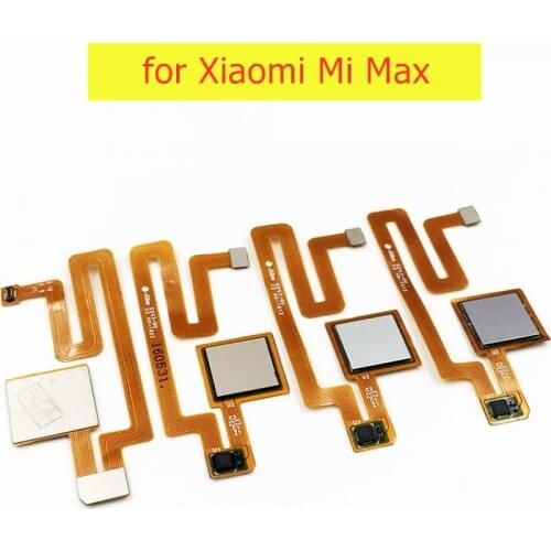 For Xiaomi Mi Max Fingerprint Sensor Scanner Connector Home Button Key Touch ID Flex Cable Repair Spare Parts Test QC