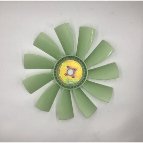 For excavator parts harvester fan blade wind blade Kubota V3800 engine Sanhe Smart SWE90