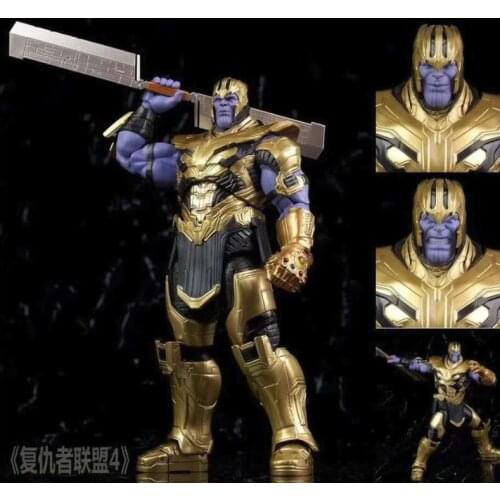 Marvel Avengers EndGame Thanos BJD Joint moveable PVC Figures Toys