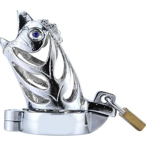 Metal chastity cage cbt bdsm penis bondage cock ring male chastity device cock cage cb6000 sex toys for men adult penis cages