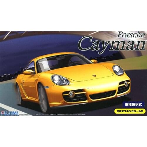 Fujimei 1/24 Car Assembly Model Cayman/Cayman S 12622 Car Model Hobby Decoration Gift