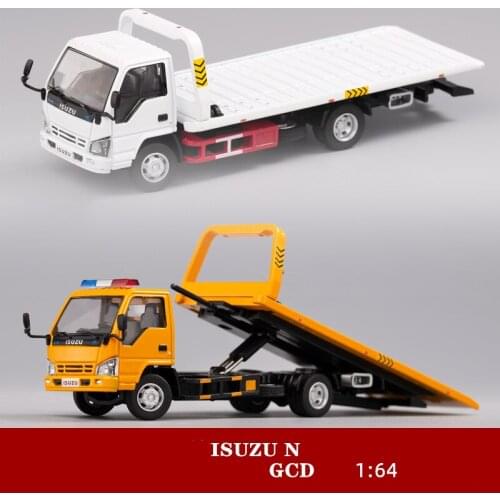 Diecast Car Model 1/64 Pallet Truck Wrecker Alloy Car Model Transportation Collection Display Gift Toy Fire Truck