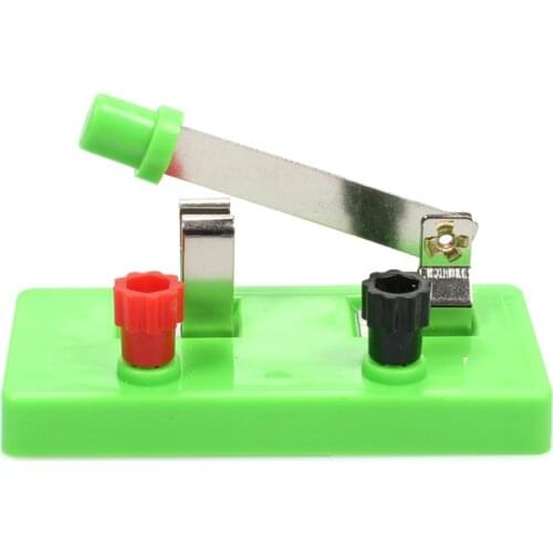 Science Project Learning Model, Electricity Circuit Building Experiment, Single Pole Switch Teaching Equipment for Student