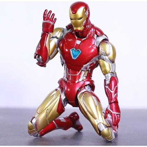 Avengers Endgame Iron Man MK85 Collectible SHF Action Figure PVC Model Toy Figurine