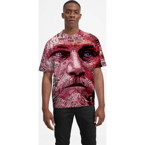 Dropshipping Mens Short Sleeve T-shirt Overszied T shirt Fashion Crewneck Streetwear Harajuku Mens Shirt Hot Sale Tshirts