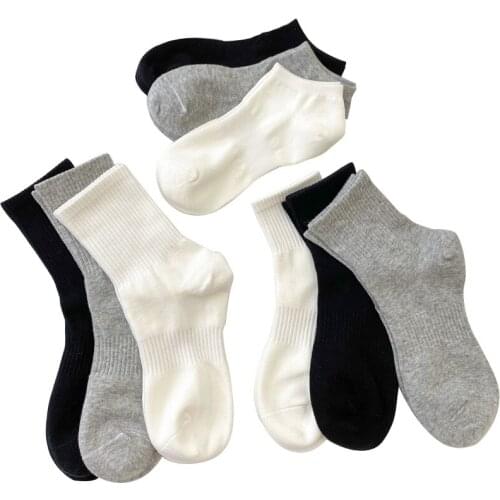 Urgot 3 Pairs/lot Women Socks Men Cotton Size36-43 High Quality Casual Breathable Boat Socks Short Ankle Socks Summer Male Meias