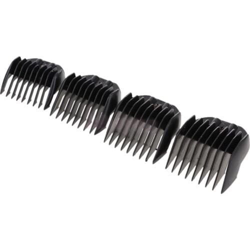 4 Pieces Universal Guide Comb Attachment for Hair Clipper Trimmer Shaver