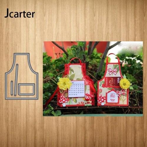 New Apron Frame Metal Cutting Dies for Scrapbooking Handmade Shape Stencil Craft Paper Knife Mould Blade Punch Card Make Decor