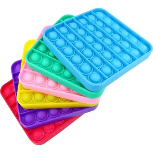 Push Bubble Sensory Toy Autism Needs Squishy Stress Reliever Toy Adult Child Funny Anti-stress Fidget Toys kids Toy