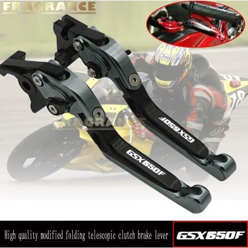 CNC Folding Extendable Motorcycle Brake Clutch Levers For Suzuki GSX650F GSX 650F 2008-2019 SFV650 GLADIUS