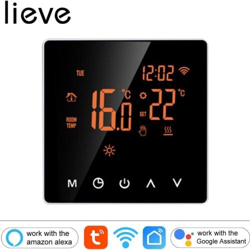 Thermostat for Floor Heating Controller Smart WiFi Thermostat 16A Electric 3A Water Heating Gas Boiler Tuya Smart Life Alexa