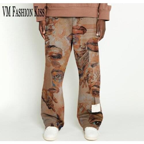 VM FASHION KISS Men's Loose Pants