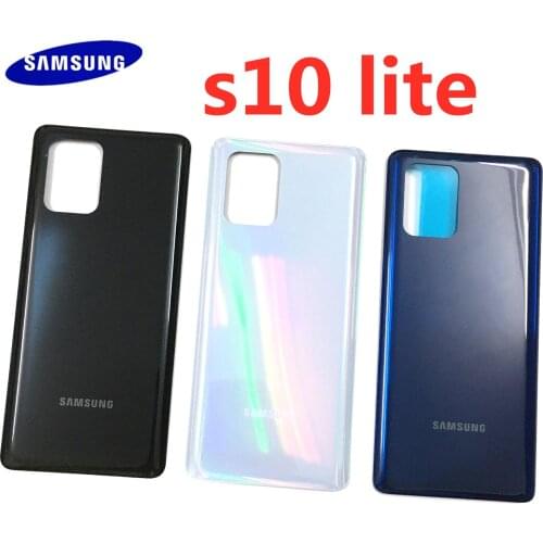 Back Cover For Samsung S10 Lite G770F SM-G770F/DS SM-G770F/DSM Phone Housing Battery Back Cover Rear Door Case Lid Panel Chassis