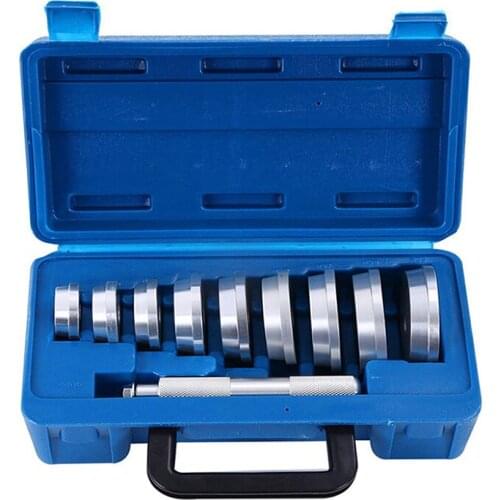 10 PCS Aluminium Bearing Rennen und Seal Driver Set Tool Kit