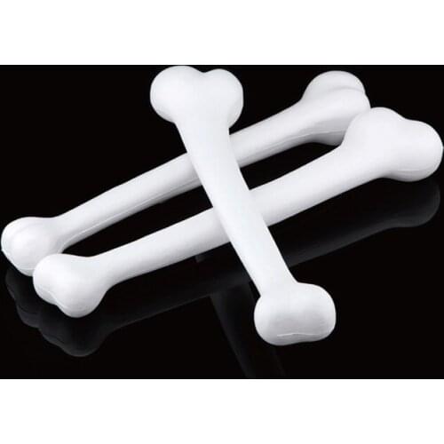 2PCS Halloween Funny Props Savage Bones Plastic Bones Practical Joke Prop Halloween Decoration Supplies Horror Toys 6zHH055