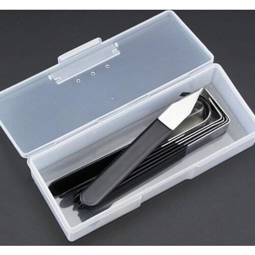 8Pcs Stainless Steel Pottery Clay Ceramic Tools Sculpture Carving With Rubber Handle Modeling Clay Tools