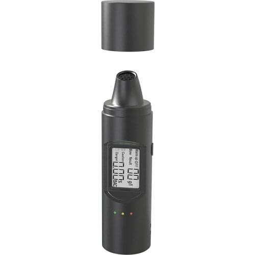 Breath Alcohol Testing Tester Analyzer Detector Alcohol Test LCD Digital Police Breathalyzer Blow Alcohol Content Tester Display