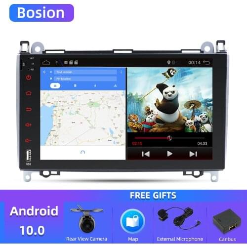 Bosion Android 10.0 Car DVD radio multimedia player for Mercedes Benz B200/W906/Sprinter/Volkswagen Crafter/LT3 2006-2012 wifi