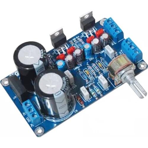 KYYSLB AC Dual 9-18V 30W*2 Dual Channel LM1875T Amplifier Board Support BTL Stereo Home Audio Power Amplifier Board 4~8 Ohms