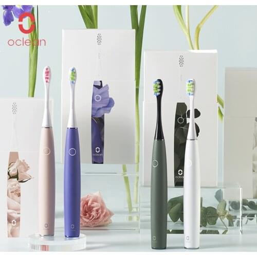 Oclean Air 2 Sonic Electric Toothbrush Smart Tooth Brush Fast Charging Last 40 Days IPX7 Toothbrush Without Noise Cleaning Teeth