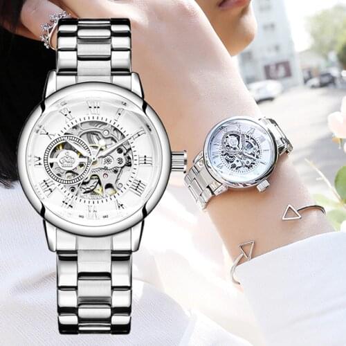 JAMEKER Women's Skeleton Watch China
