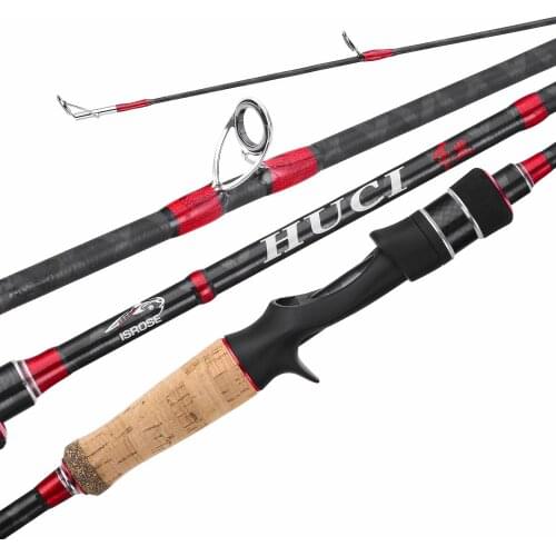 40T carbon 1.98m 2.1m Spinning Fishing rod Fast action M ML power Light Weight Casting Fishing Rod