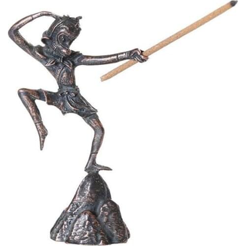 Creative Great Sage Metal Incense Holder Indoor Aroma Burner Sandalwood Incense Base Mini Living Room Home Decoration