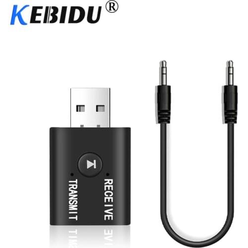 Mini Bluetooth Transmitter Receiver Bluetooth 5.0 Audio Adapter Stereo AUX RCA USB 3.5mm Jack For TV PC Car Kit Wireless Adapter