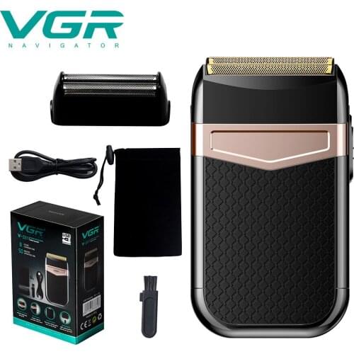 New Razor for Face Razor Electric Reciprocating Shaver Body Wash Mini Version Portable Leather Case Shaver for Menone Blade