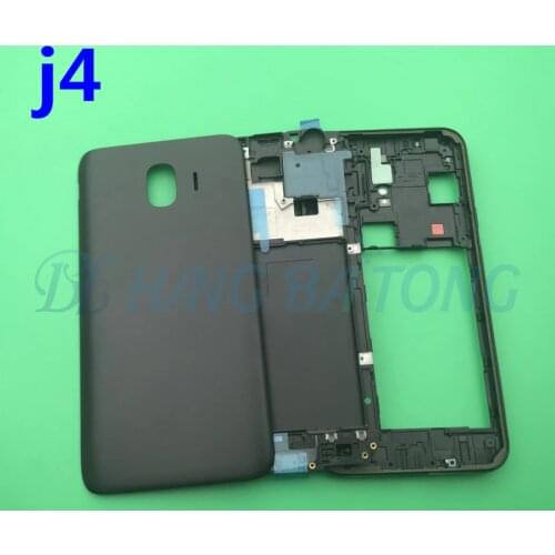 New Full Housing Case Back Cover Battery Cover Middle Frame For Samsung Galaxy J4 2018 J400 SM-J400 J400F J400FN J400DS J400G