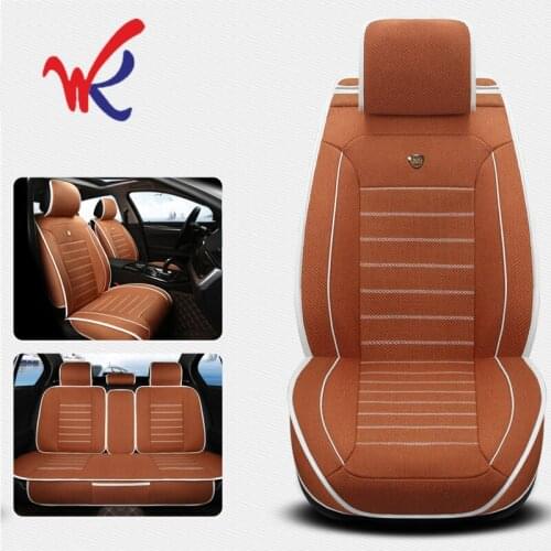 Loyalty New Styling Luxury Linen Covers Front & Rear Complete fit Universal 5 Seat Car Four Season Free Shipping