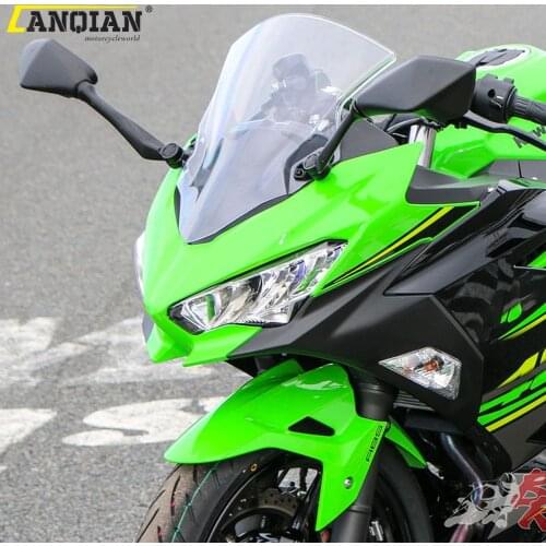 For Kawasaki Ninja 400 250 EX400 2018 2019 2020 Motorcycle Windshield Windscreen Windproof Deflector Screen Accessories Ninja400