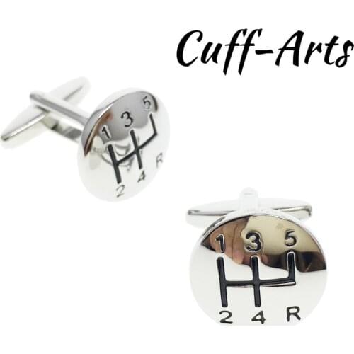 Cufflinks for Mens Gear Cufflinks Mens Cufflinks Silver Shirt Cufflinks Tie Clip Gifts for Men Mancuernas by Cuffarts C10223