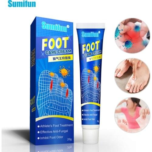 1box Foot Odor Treatment Cream Anti bacterial Anti Itching Odor Care Fungal Repair Beriberi Foot Cream Chinese Medicinal Cream