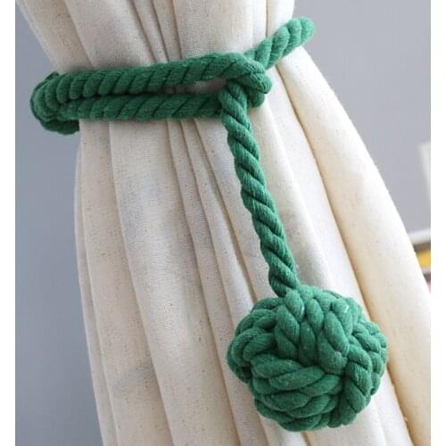 1Pc Curtain Tieback High Quality Holder Hook Buckle Clip Polyester Pretty and Fashion Decorative Home Accessorie