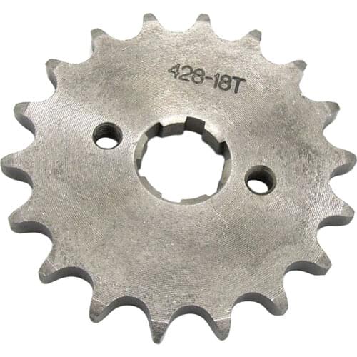 18T 428 Chain/Pitch Front Sprocket Cog Pit/Trail/Dirt bike ATV Quad 20mm