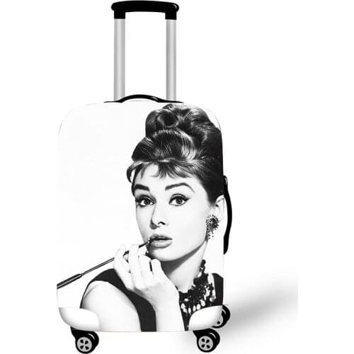 Elastic Luggage Protective Cover Case For Suitcase Protective Cover Trolley Cases Covers 3D Travel Accessories Star Pattern T211