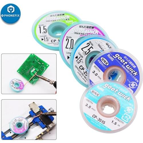Wick Desoldering Braid Solder Remover High Quality Sucking Tin Belt BGA Absorbtion Line Desoldering Wick for Phone Solder Wire