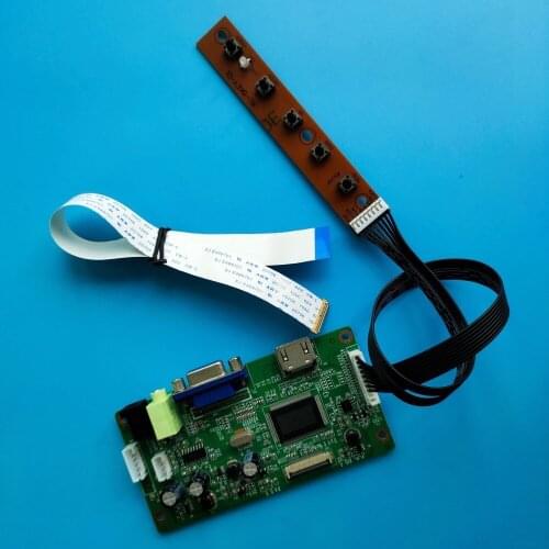 Kit for LP140WH2-TPS1/LP140WH2-TPTH display Controller board 30pin monitor LCD LED 1366x768 panel EDP DRIVER LED HDMI VGA SCREEN